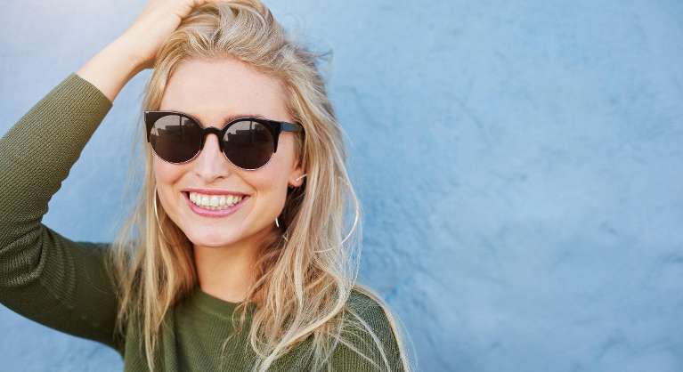 North york woman smiling