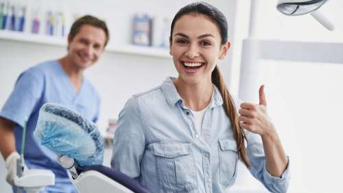 north york woman smiling